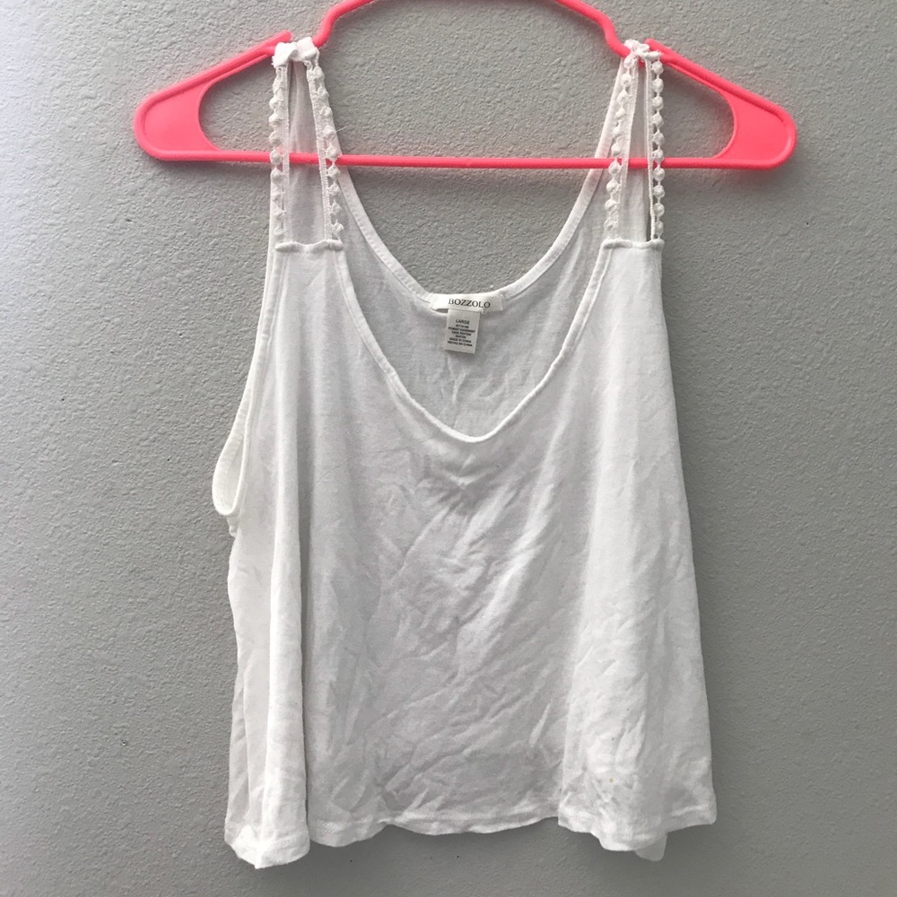 Bozzolo crop tank top
